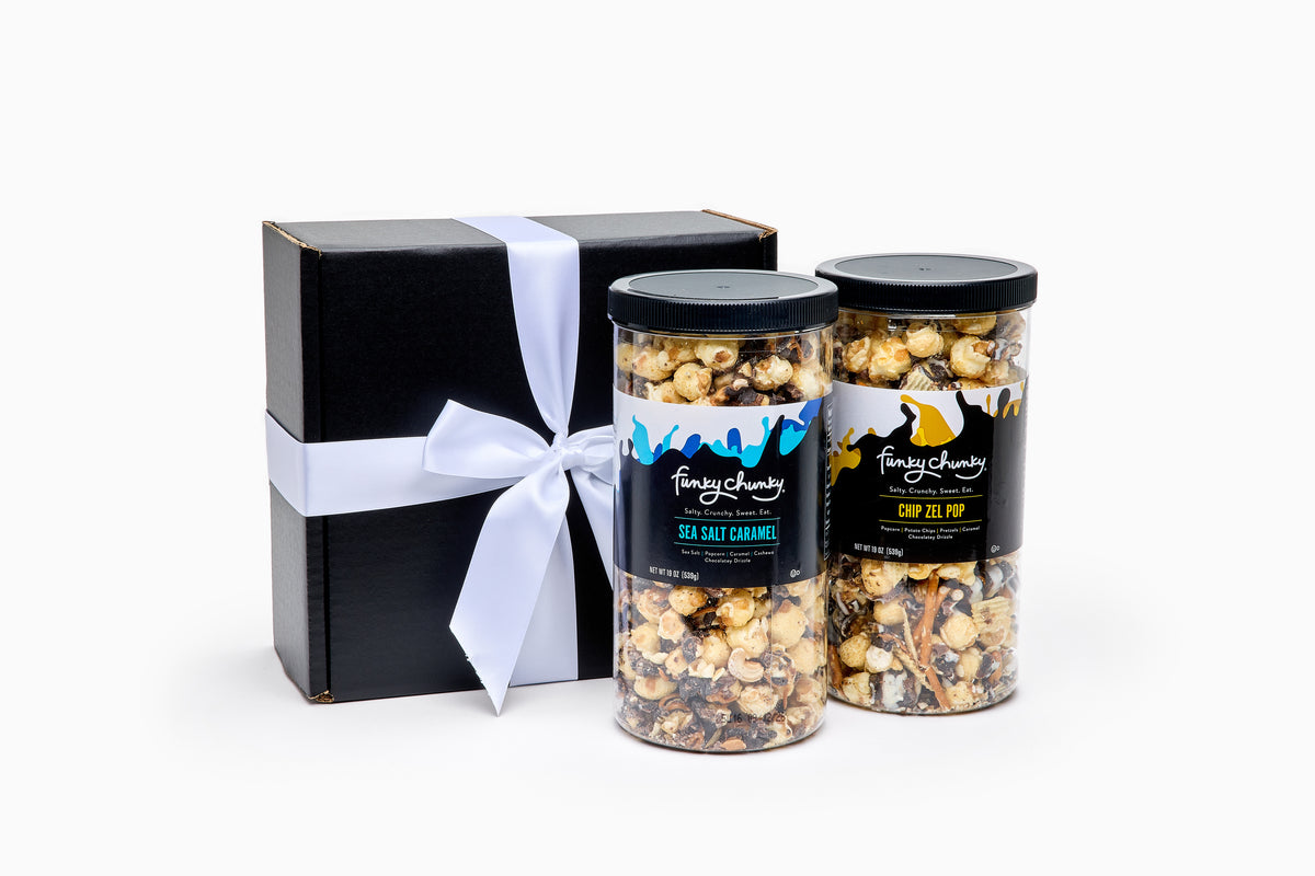 The Duo: Sea Salt Caramel & Chip Zel Pop