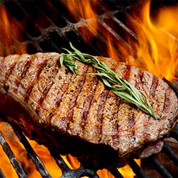 Echo Valley NY Strip Pack with Laser Engraved Cutting Board